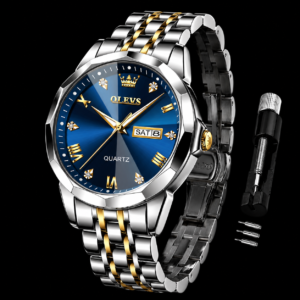 OLEVS Women’s Blue Dial Watch
