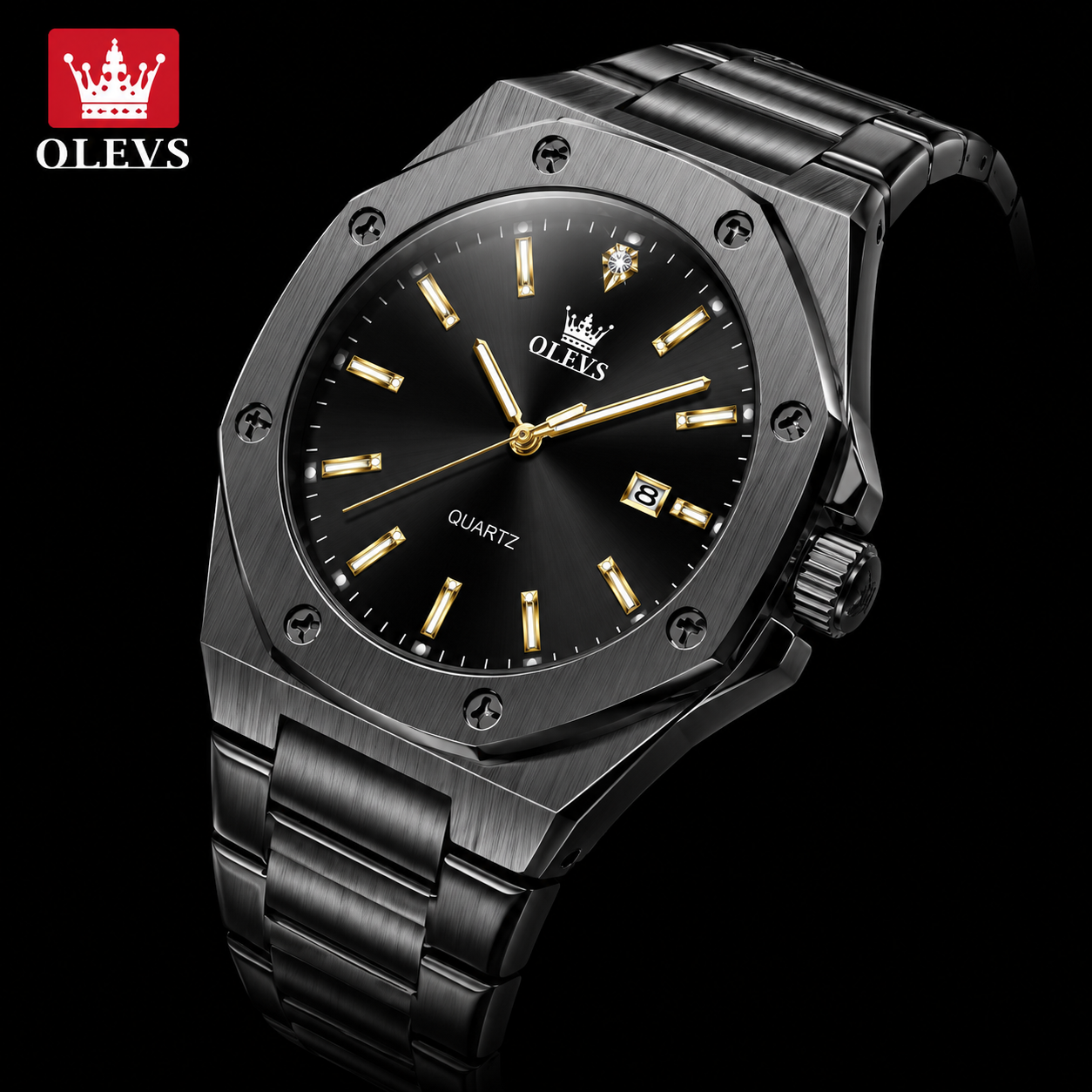 OLEVS Gold Men’s Watch