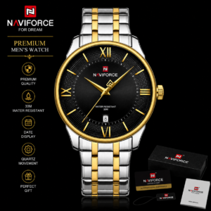 NAVIFORCE Black Dial Men’s Watch UAE